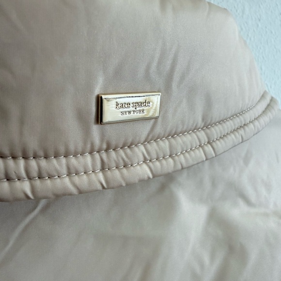 Kate Spade Quilted Trench - Champagne - Picture 7 of 9